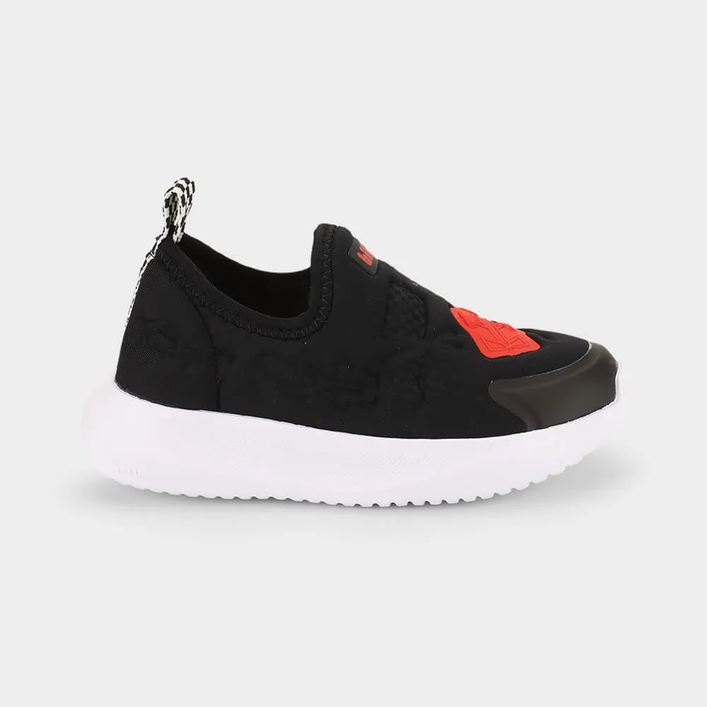Tênis Infantil Bibi Flash Preto com Vermelho