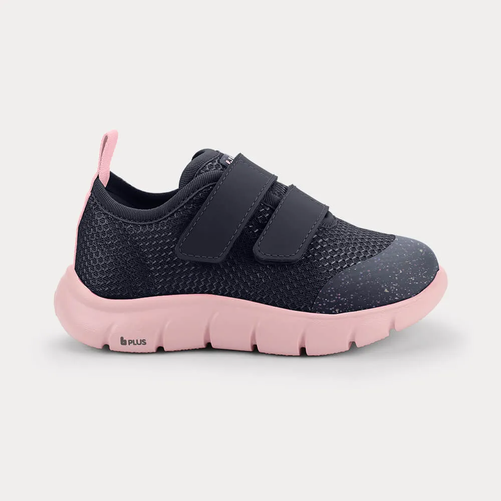 Tênis Infantil Bibi Energy Baby 2.0 Azul Marinho com Rosa