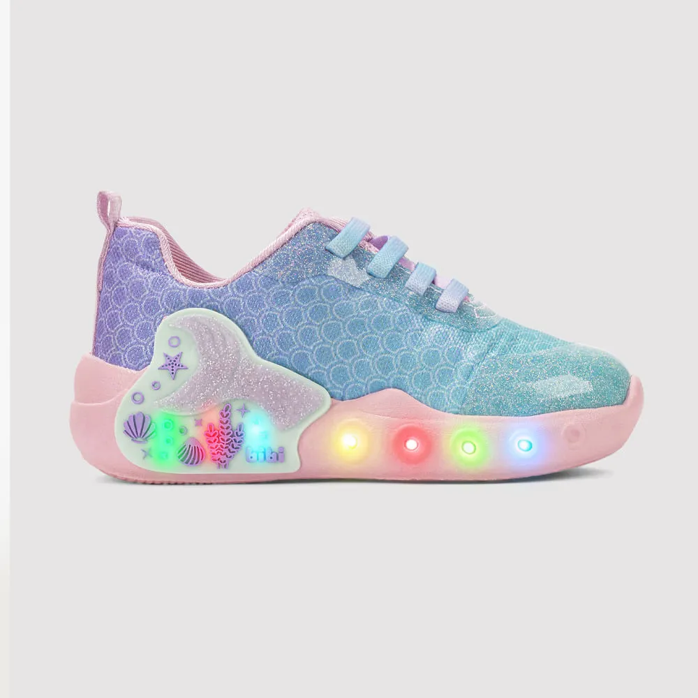 Tênis Infantil Bibi Fun Light Azul de Sereia