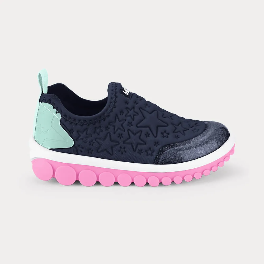 Tênis Infantil Bibi Roller 2.0 Azul de Estrelas