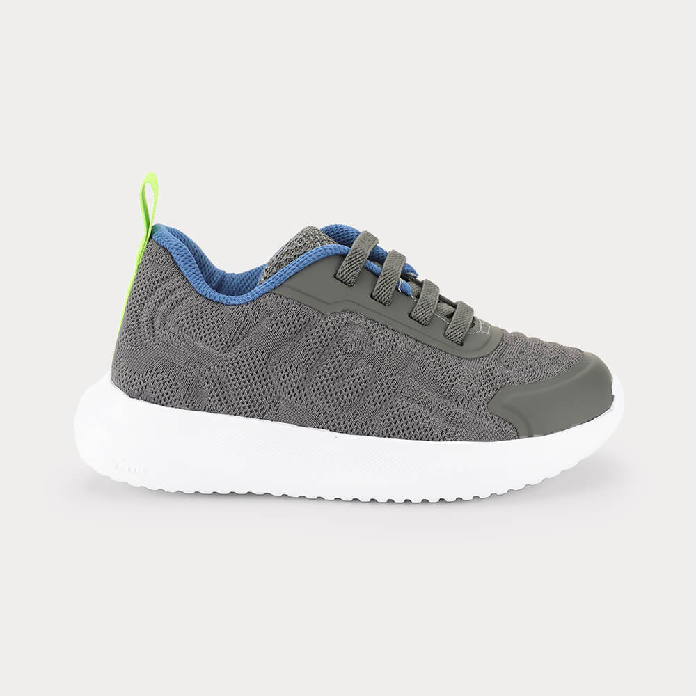 Tênis Infantil Bibi Flash Azul Marinho com Flores