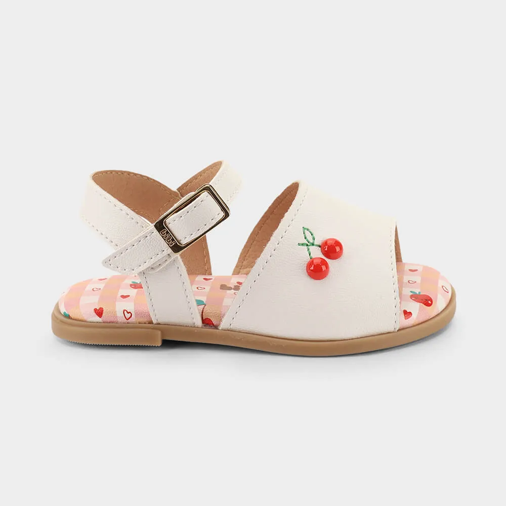 Sandália Infantil Bibi Shine Mini de Cerejas