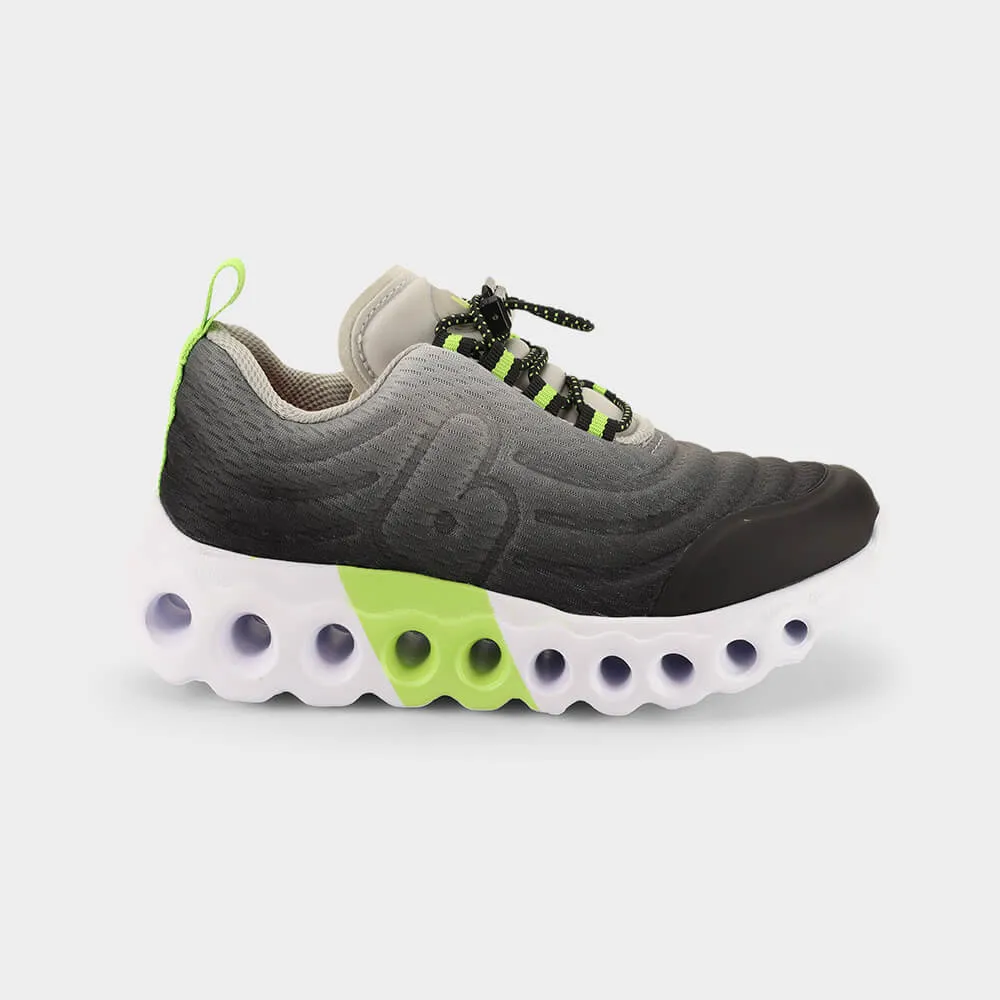 Tênis Infantil Bibi Roller Sport Preto com Cinza